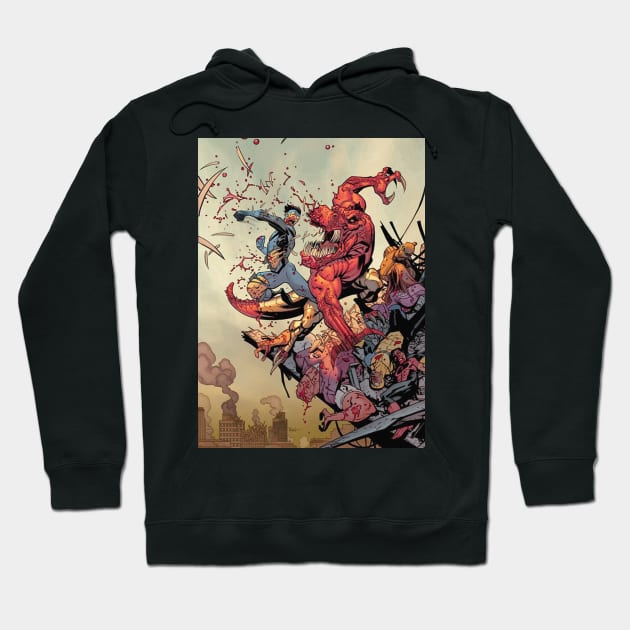 invincible poster Hoodie by super villain